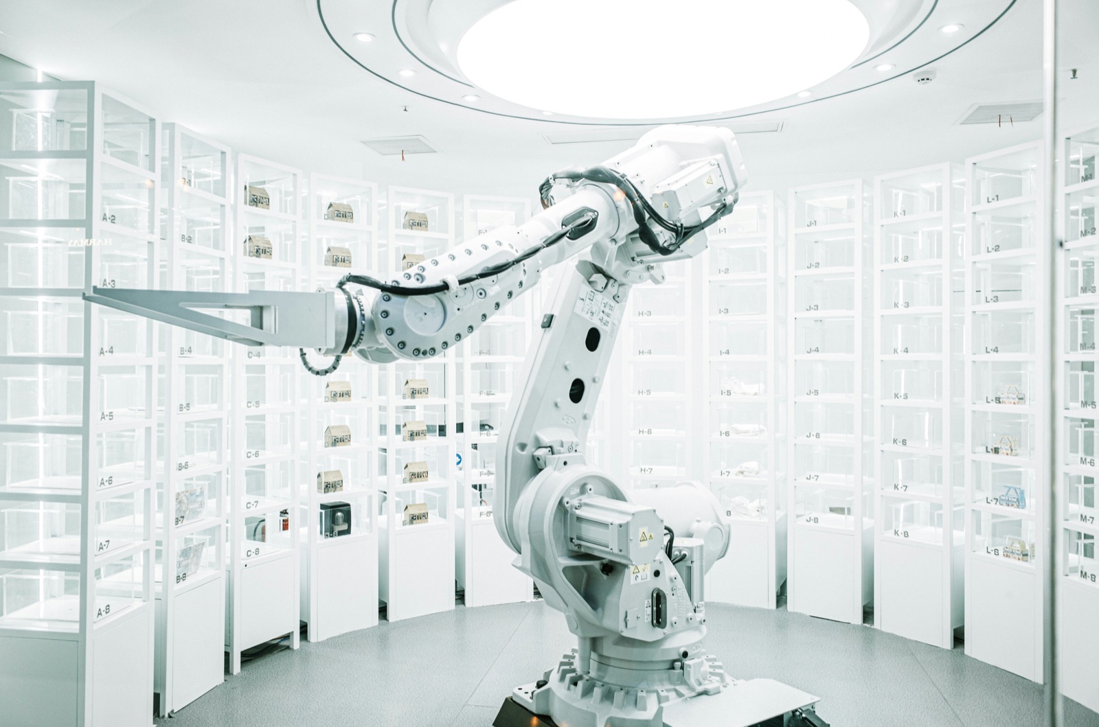 Industrial robot precision assembly for Incure LGT-Series™ lightguide terminator recessed and cavity bonding