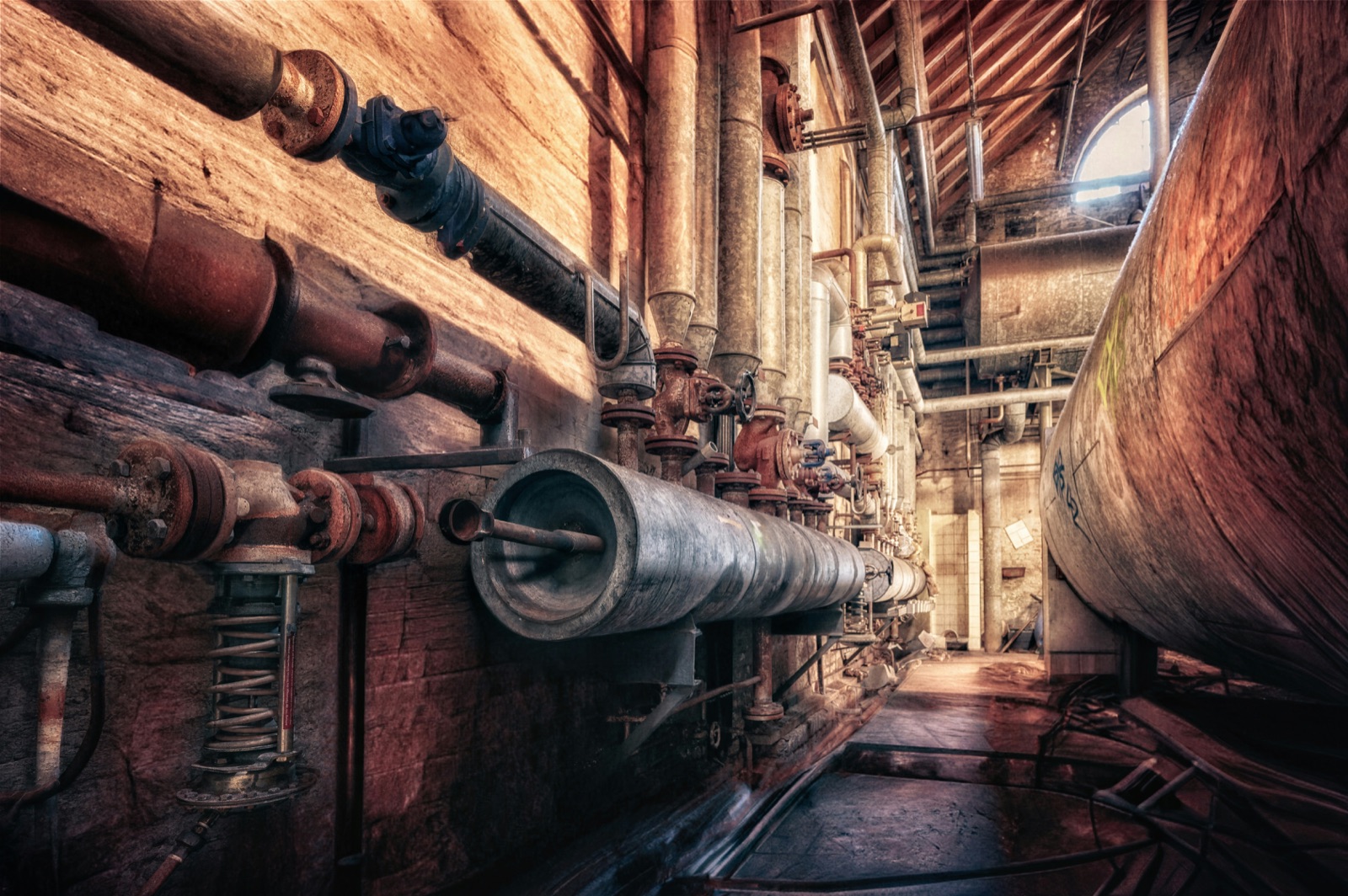 Vintage industrial foundry setting for Epo-Weld™ HTCP ceramic putty casting and foundry repair